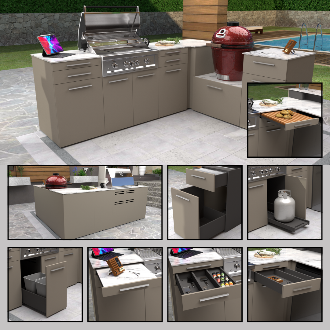 Montage FORSUUN GRILL STATION PLUS
