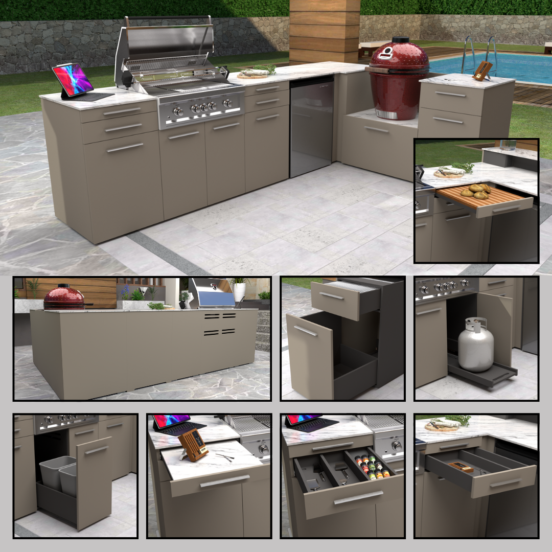 Montage FORSUUN GRILL STATION XL