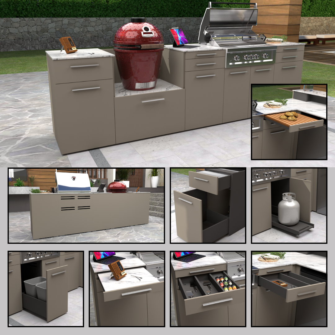 Montage FORSUUN GRILL STATION